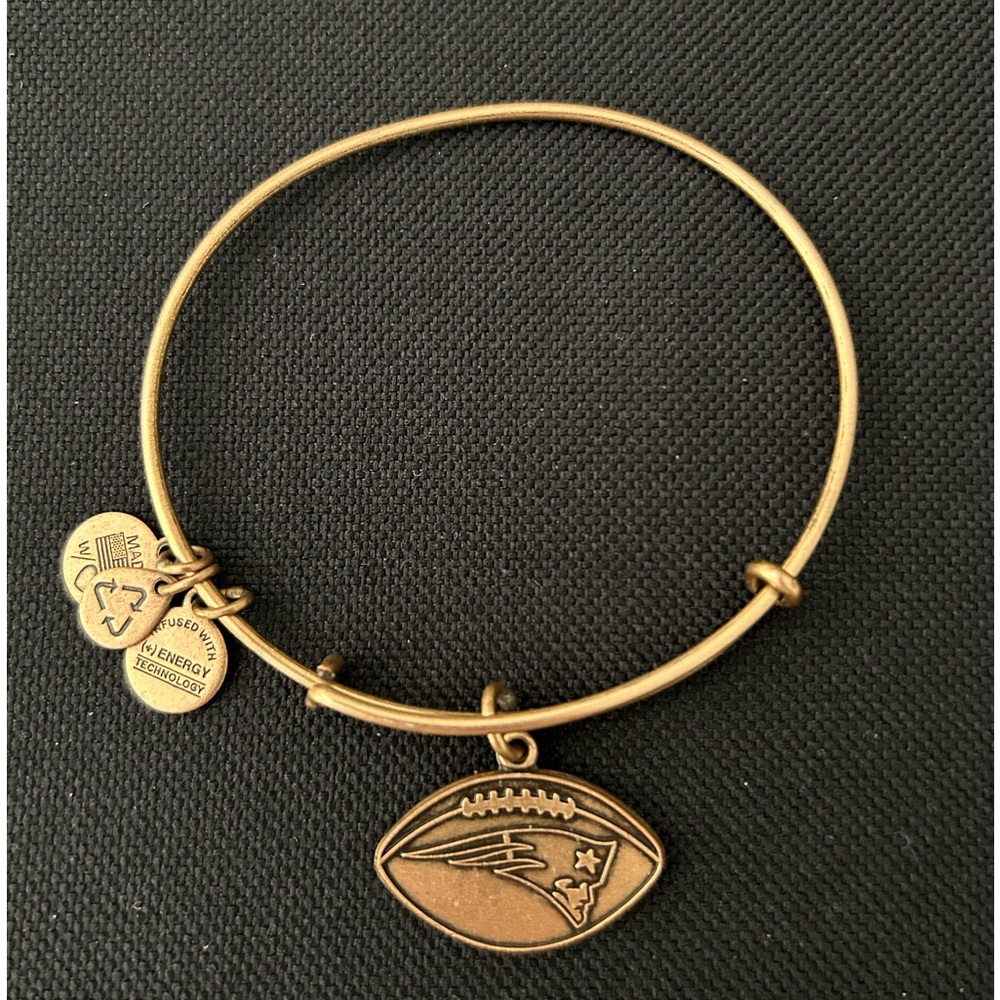 Alex and Ani New England patriots charm bangles